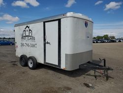 Salvage trucks for sale at Nampa, ID auction: 2018 Interstate Rstate VICT714TA2 Enclosed Cargo Trailer