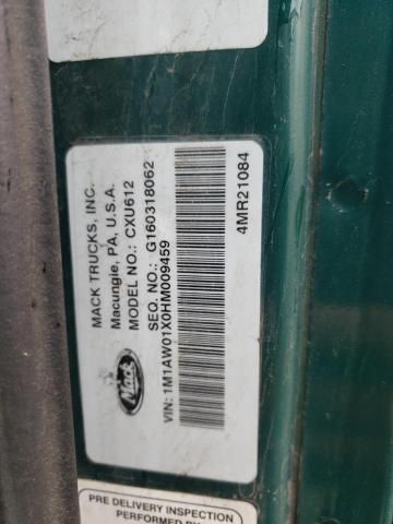2017 Mack CXU612 Semi Truck