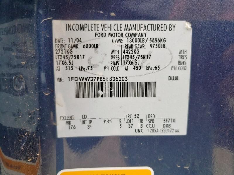 2005 Ford F350 Super Duty