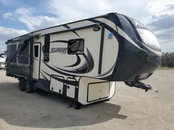 Salvage trucks for sale at Riverview, FL auction: 2014 Alpine 5th Wheel