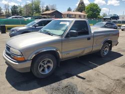 Salvage trucks for sale at Denver, CO auction: 2000 Chevrolet S Truck S10