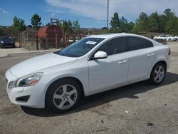 Volvo S60 salvage cars for sale: 2013 Volvo S60 T5