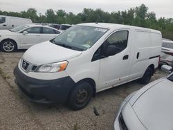 Salvage trucks for sale at Woodhaven, MI auction: 2017 Nissan NV200 2.5S