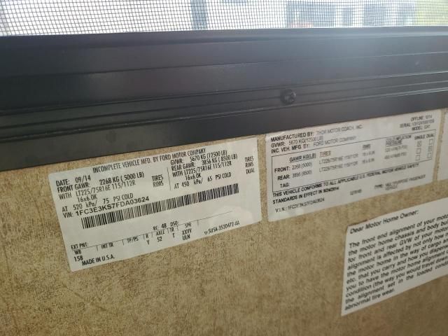 2015 Ford Econoline E350 Super Duty Stripped Chassis