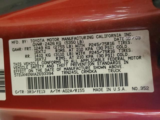 2010 Toyota Tacoma Access Cab