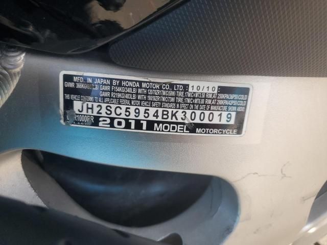 2011 Honda CBR1000 RR