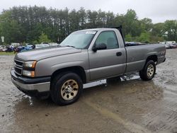 Salvage cars for sale from Copart North Billerica, MA: 2006 Chevrolet Silverado K1500