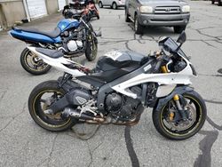 Salvage motorcycles for sale at Exeter, RI auction: 2008 Yamaha YZFR6