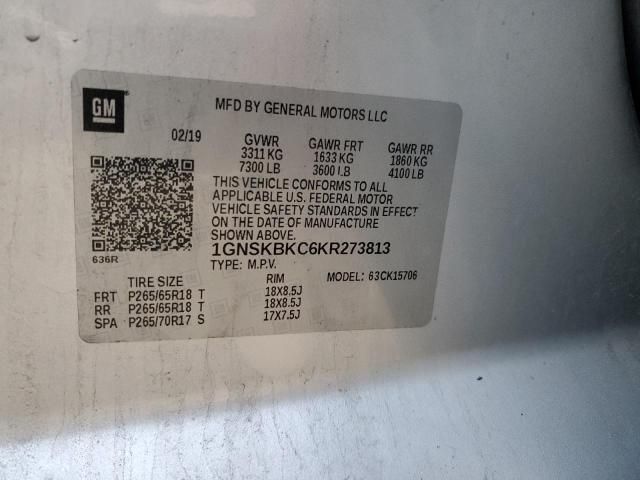 2019 Chevrolet Tahoe K1500 LT