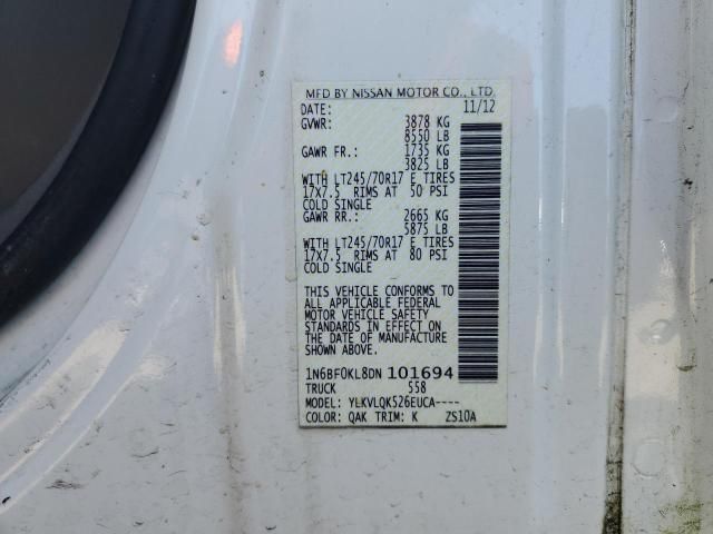 2013 Nissan NV 1500