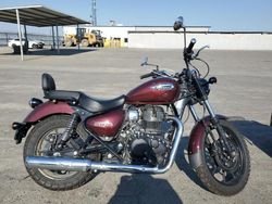 Salvage motorcycles for sale at Fresno, CA auction: 2021 Royal Enfield Motors Meteor 350