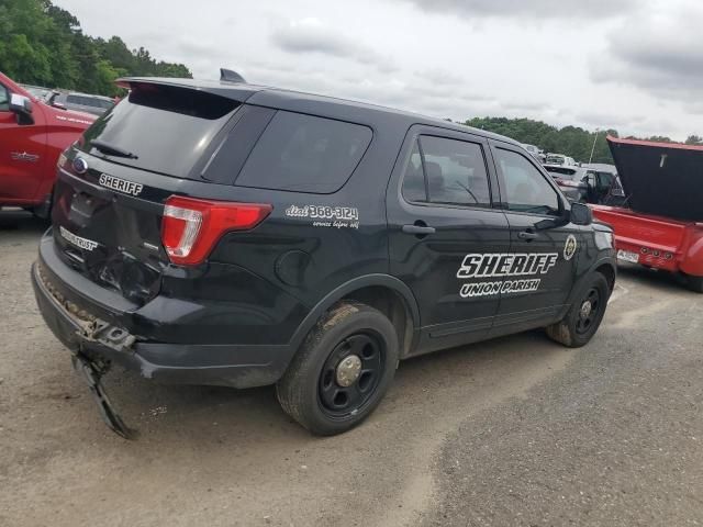 2018 Ford Explorer Police Interceptor
