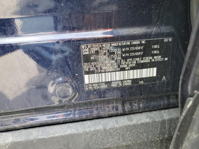 2019 Toyota Rav4 XLE