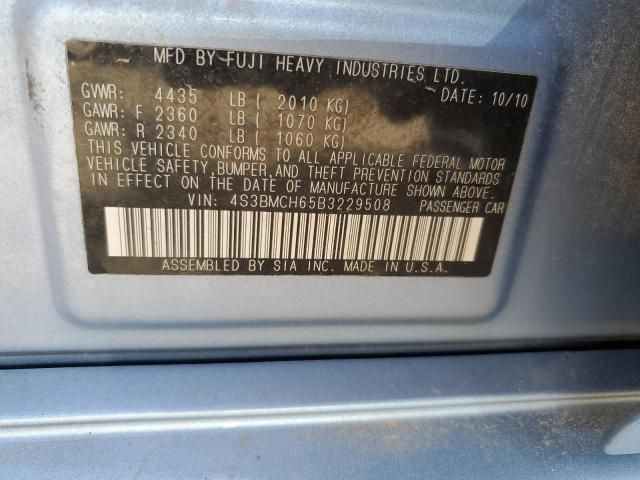 2011 Subaru Legacy 2.5I Premium