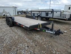 Salvage Trucks with No Bids Yet For Sale at auction: 2025 Summit C6TB720TA5 Tilt Deck Equipment Trailer