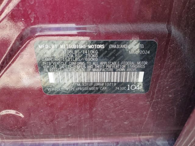 2024 Mitsubishi Mirage G4 ES