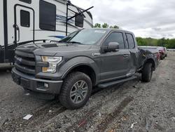 Salvage trucks for sale at Assonet, MA auction: 2015 Ford F150 Super Cab