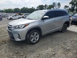 2017 Toyota Highlander Limited for sale in Byron, GA