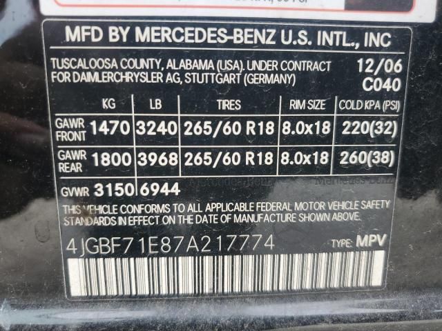 2007 Mercedes-Benz GL 450 4matic