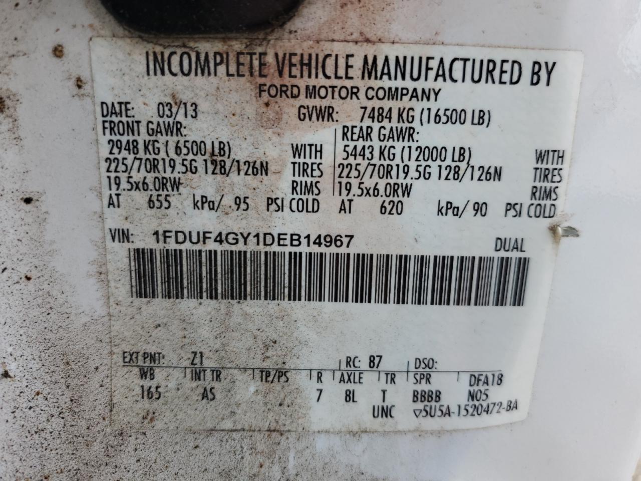 2013 Ford F450 Super Duty