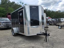 Salvage trucks for sale at Sandston, VA auction: 2024 Arisitries 2024 Arising Industries Enclosed Cargo Trailer