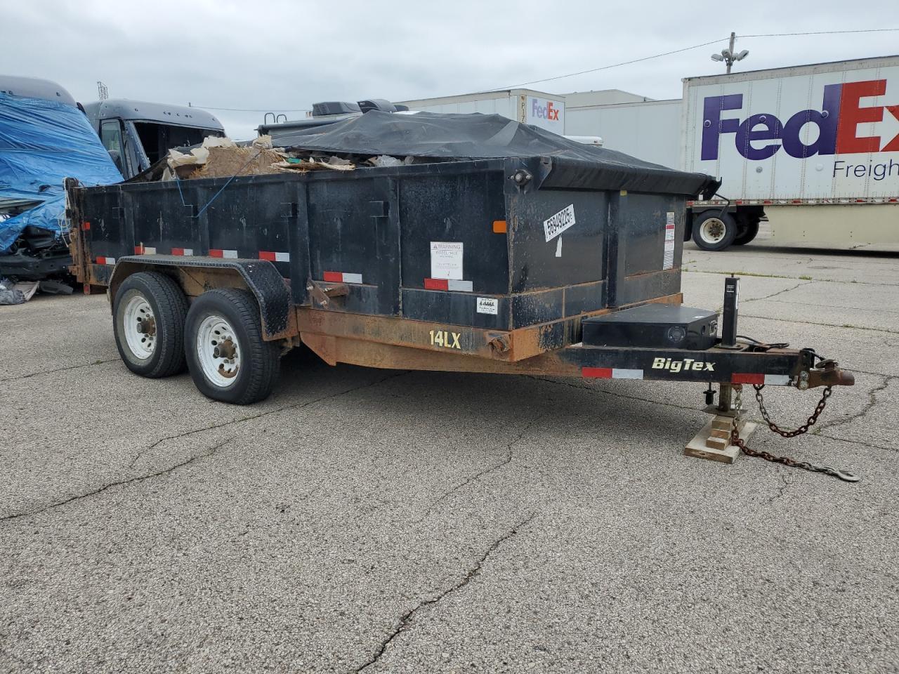 2017 Big Tex 14LX Dump Trailer