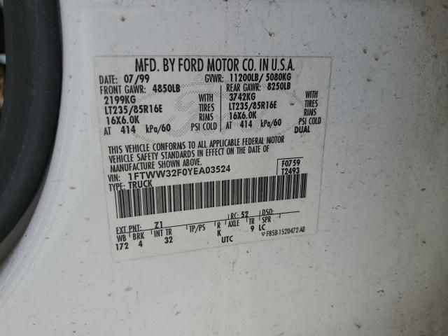 2000 Ford F350 Super Duty