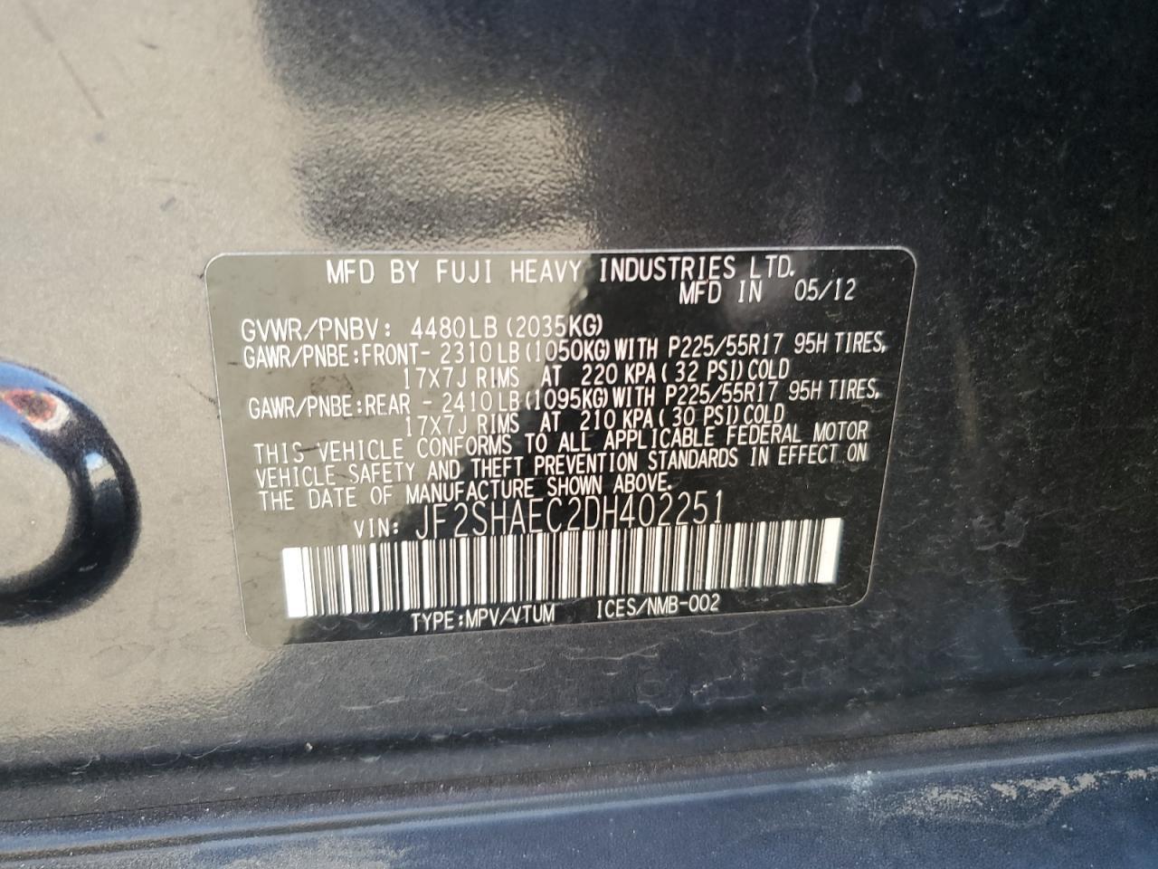 2013 Subaru Forester