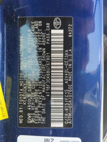 2011 Toyota Camry Base