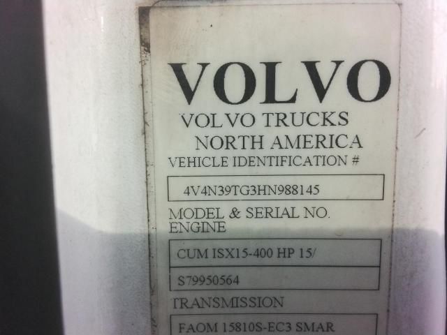 2017 Volvo VNL Semi Truck