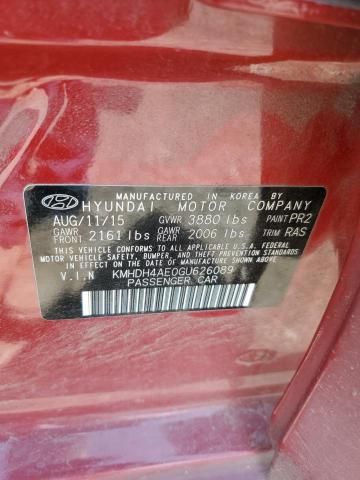 2016 Hyundai Elantra SE