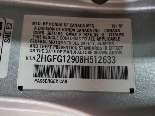 2008 Honda Civic EXL