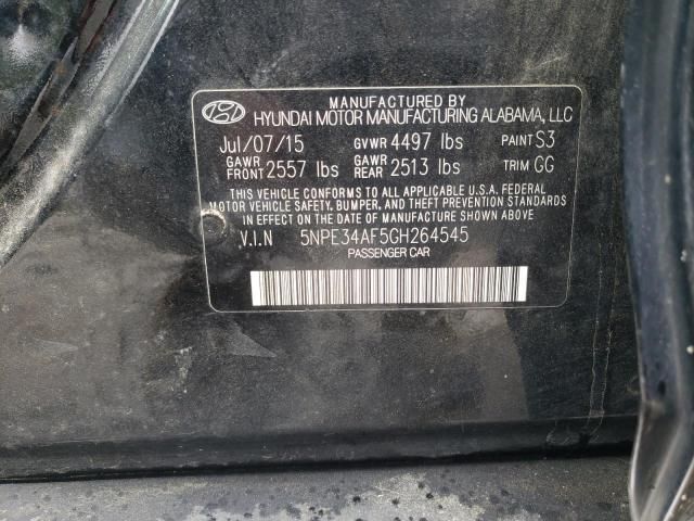 2016 Hyundai Sonata Sport