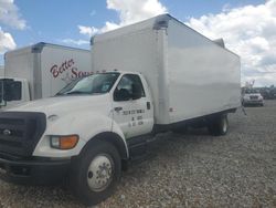 Salvage trucks for sale at Memphis, TN auction: 2015 Ford F750 Super Duty