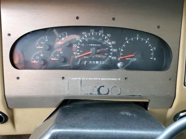 1999 Ford F550 Super Duty Stripped Chassis