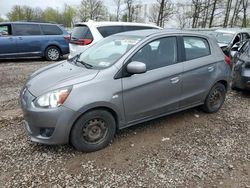 Mitsubishi Mirage salvage cars for sale: 2015 Mitsubishi Mirage ES
