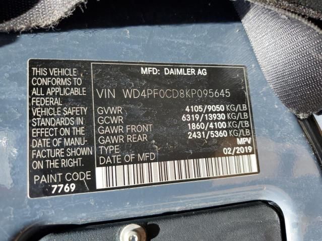 2019 Mercedes-Benz Sprinter 2500/3500