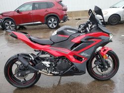 Salvage Motorcycles with No Bids Yet For Sale at auction: 2024 Kawasaki EX500