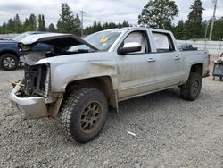 Chevrolet Silverado k1500 lt salvage cars for sale: 2016 Chevrolet Silverado K1500 LT
