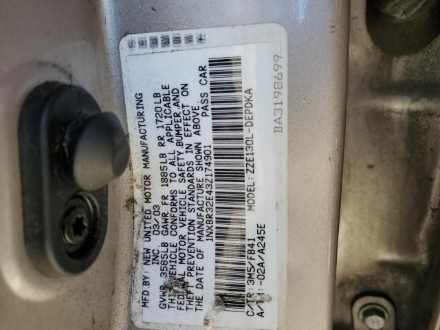 2003 Toyota Corolla CE