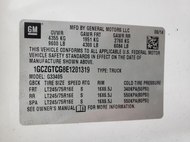 2014 Chevrolet Express G3500