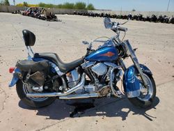 Salvage Motorcycles with No Bids Yet For Sale at auction: 1992 Harley-Davidson Flstc