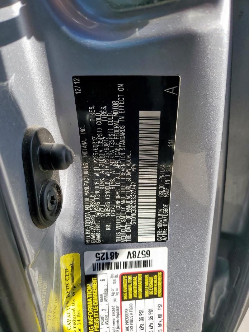 2013 Toyota Sienna XLE