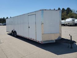 Salvage trucks for sale at Eldridge, IA auction: 2018 Cynergy ADVANCEDCCL8.528TA3 Enclosed Cargo Trailer