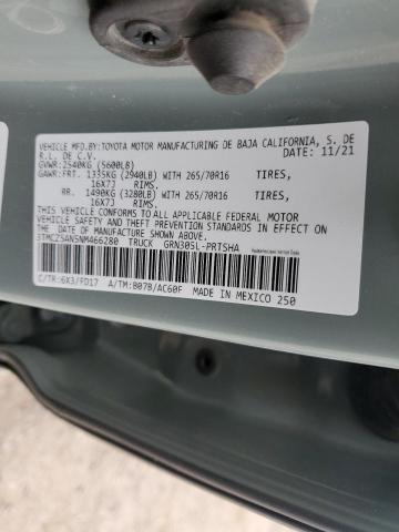 2022 Toyota Tacoma Double cab