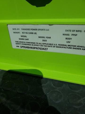 2023 Ppsp Golf Cart