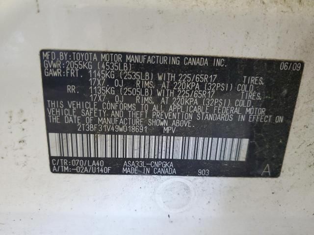 2009 Toyota Rav4 Limited