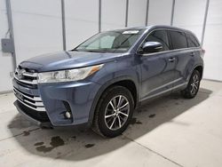 Toyota Highlander salvage cars for sale: 2019 Toyota Highlander SE