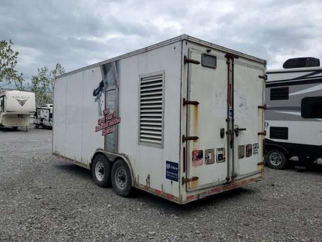2015 United UXT-8 520TA70 Enclosed Cargo Trailer With Spray FO