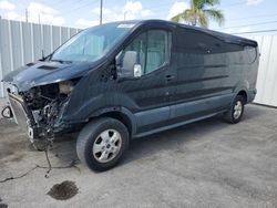 Salvage trucks for sale at Riverview, FL auction: 2017 Ford Transit T-250